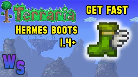 terraria hermes boots location|Terraria 1.4.4.9 Hermes boots seed.